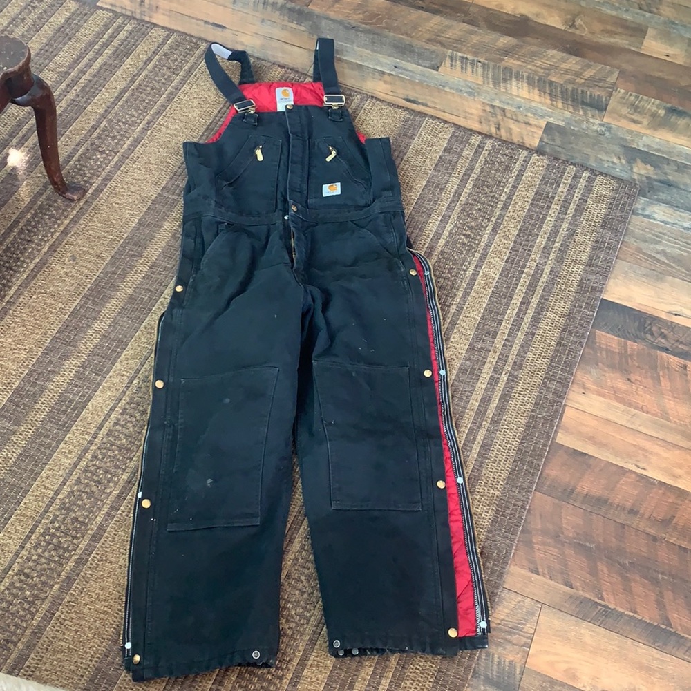 Carhartt insulated bibs